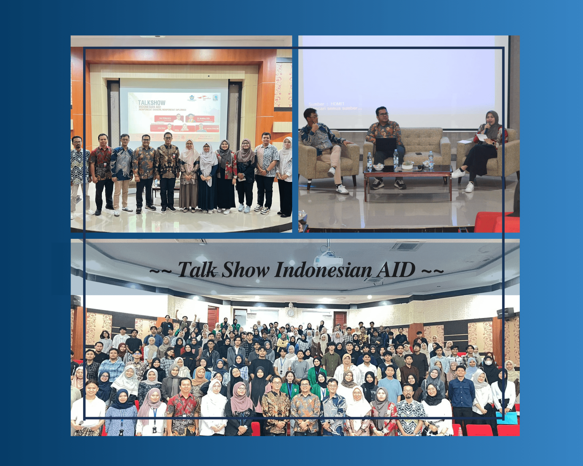 Talk Show Indonesian AID: Navigasi Kepentingan Indonesia di Kancah Geopolitik Pembangunan Internasional