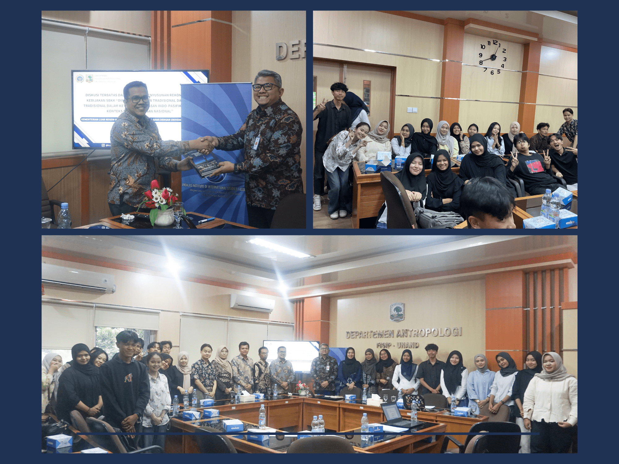 Memperkuat Ketahanan Indo-Pasifik: Diskusi Strategis Bersama BSKLN Kemlu dan Departemen HI UNAND