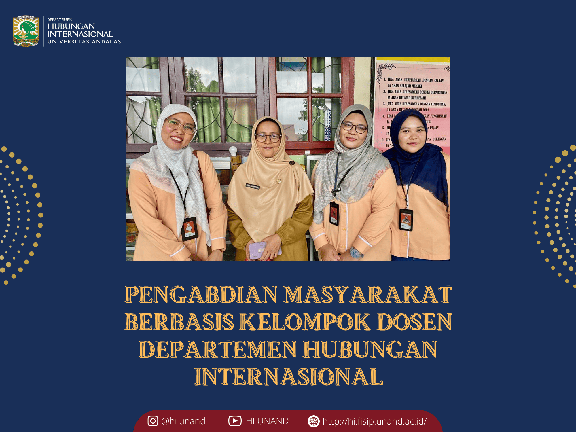 Dosen dan Mahasiswa HI UNAND Laksanakan Pengabdian Masyarakat: Pengenalan Manajemen dan Resolusi Konflik di SMAN 15 Padang 🤝✨