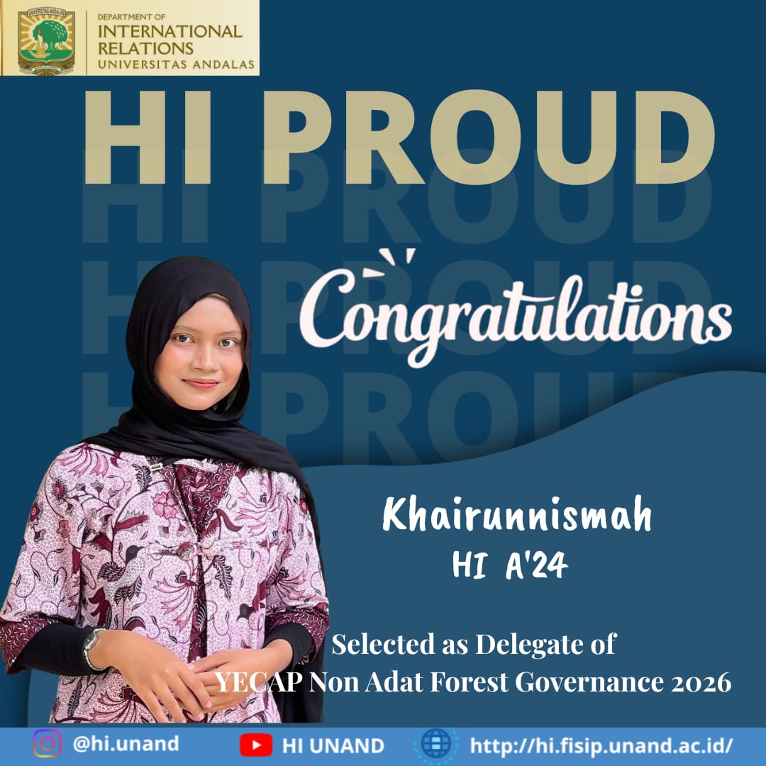 From Campus to Global Stage: Khairunnismah Selected as Delegate of YECAP Non-Adat Forest Governance 2026