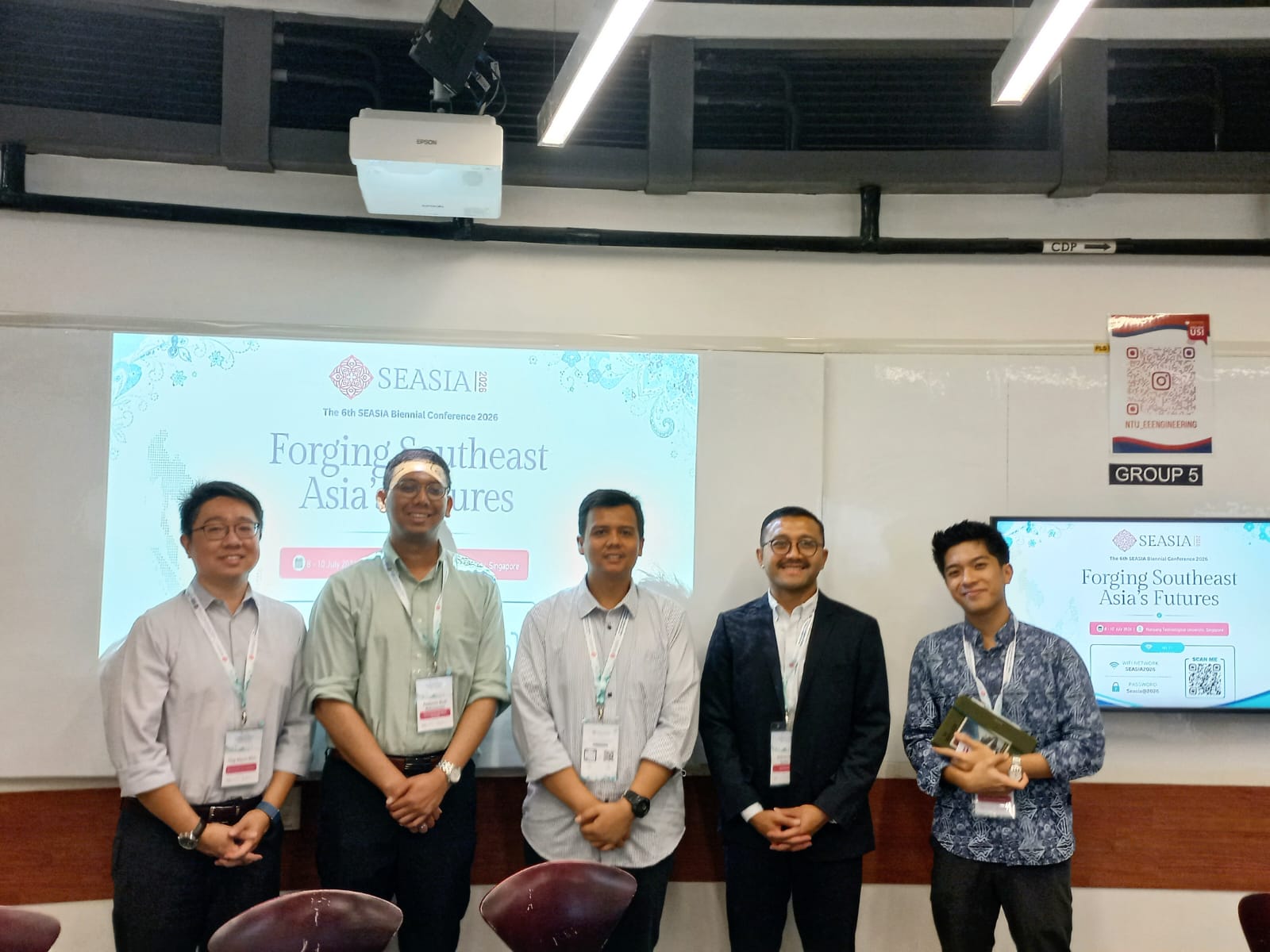 Dosen HI FISIP Universitas Andalas Presentasikan Riset Tata Kelola Siber ASEAN pada SEASIA 2026 di NTU Singapura